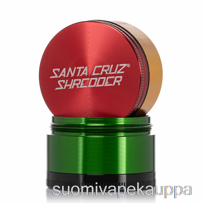 Vape Nesteet Santa Cruz Silppuri 2,2 Tuuman Keskikokoinen 4-osainen Jauhin Rasta (53mm)